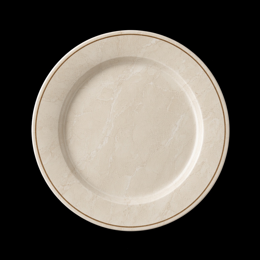Plate Flat Rim