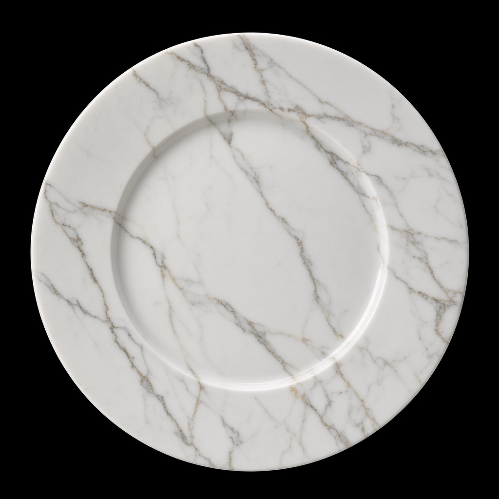 Wide Rim Plate