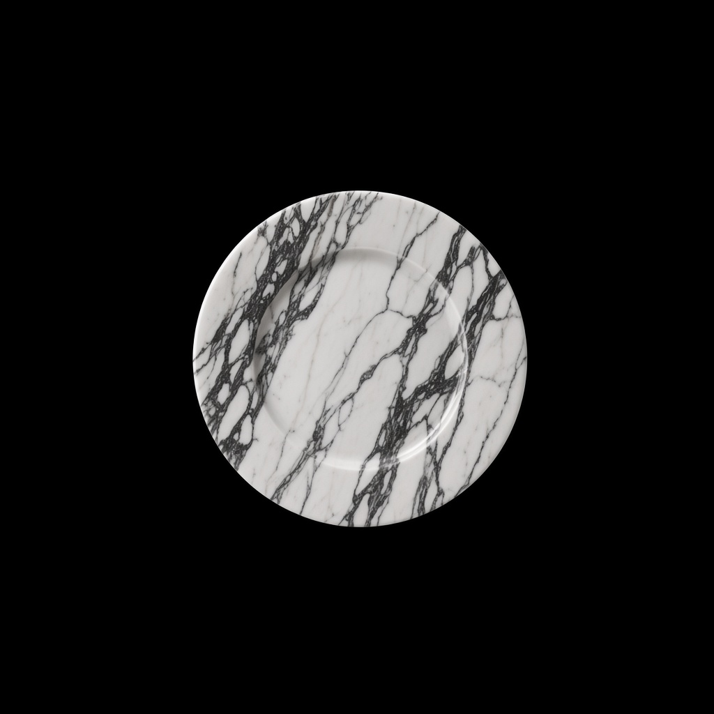 Wide Rim Plate