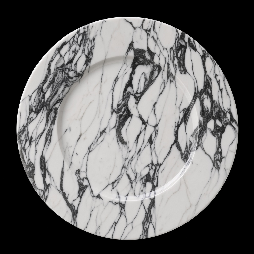 Wide Rim Plate