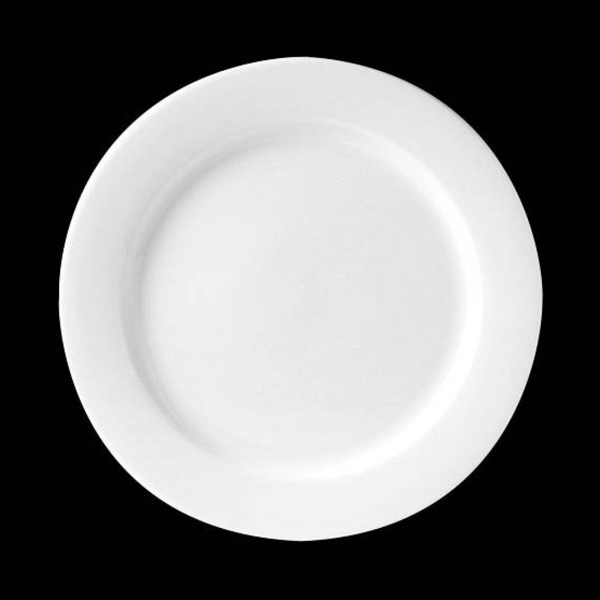 Plate Flat Rim