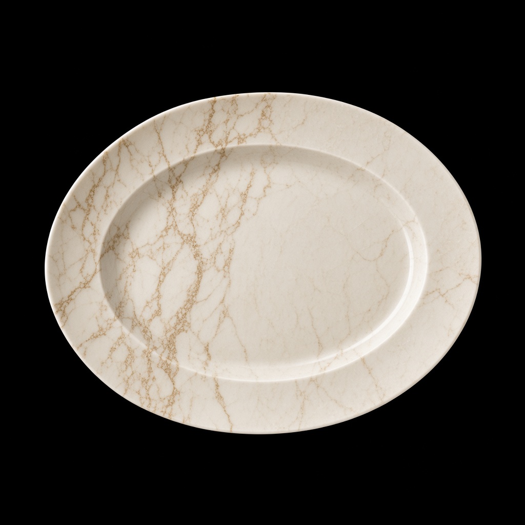 Oval Plate Vogue