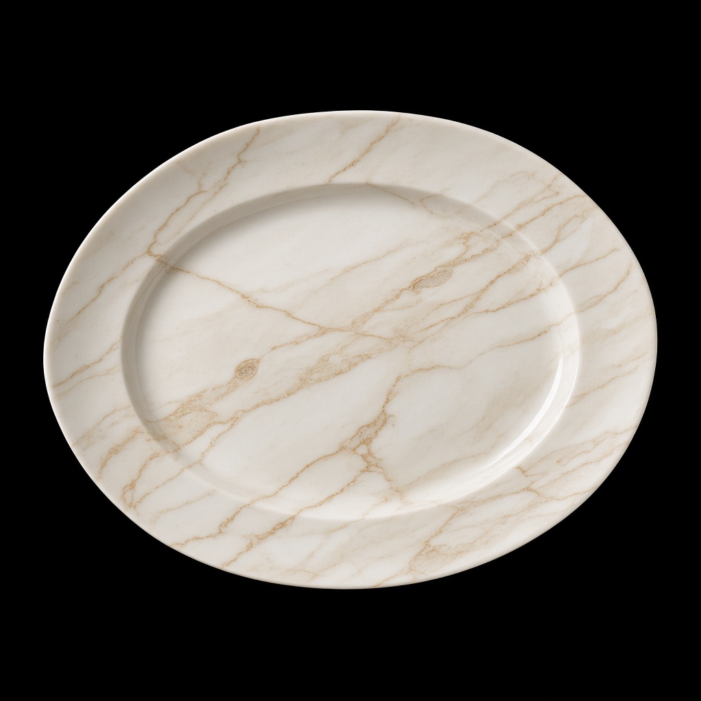 Oval Plate Vogue