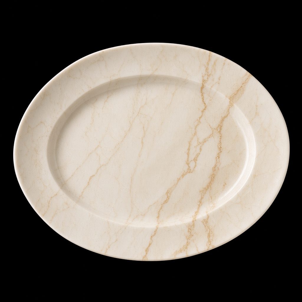 Oval Plate Vogue