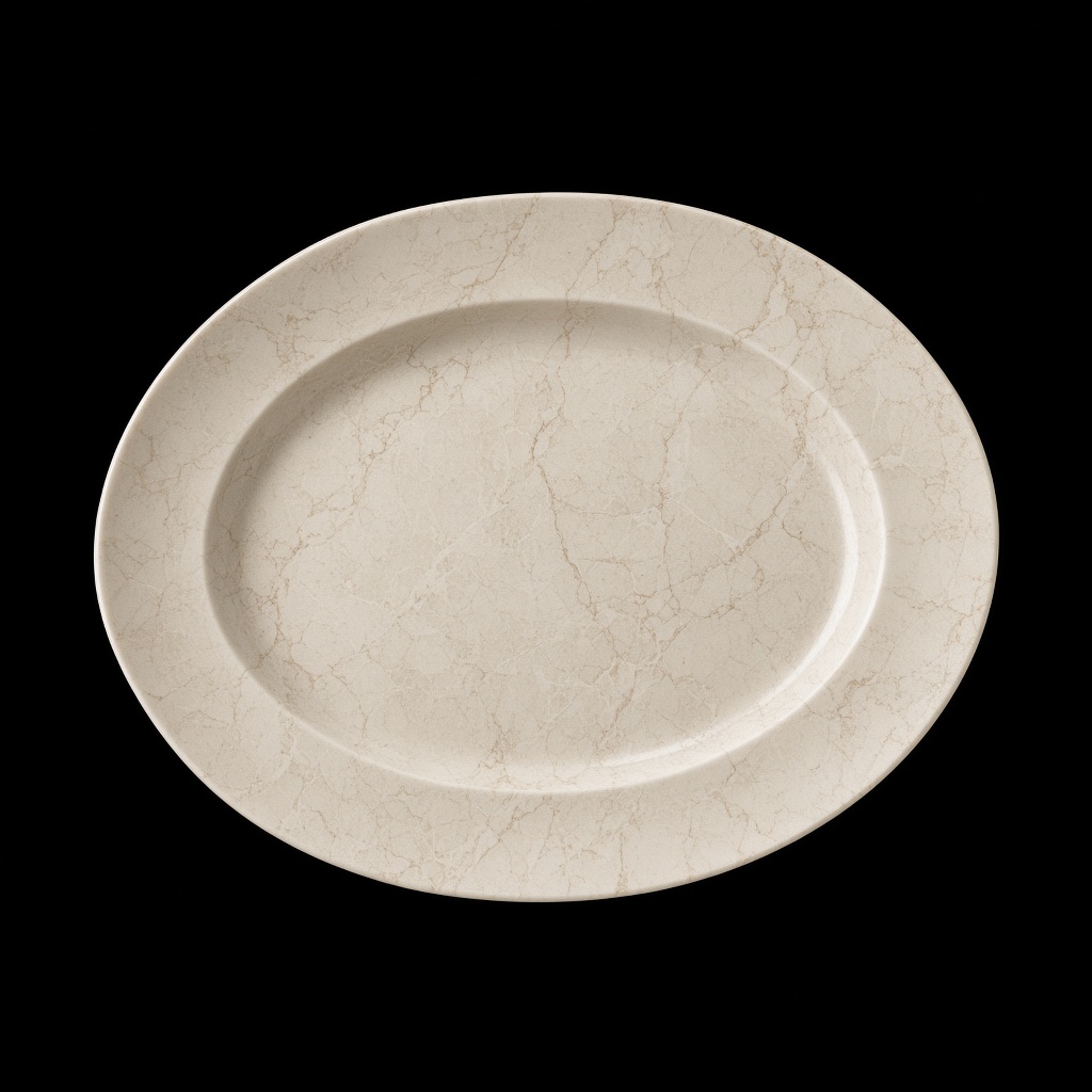 Oval Plate Vogue