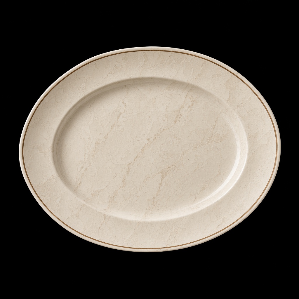 Oval Plate Vogue